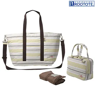 ROOTOTE橫條紋側背包 歷史價格詳細信息