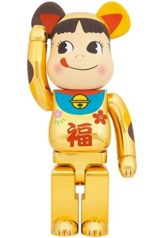 BE@RBRICK 招財猫 金福 100％ & 400％ 歷史價格詳細信息