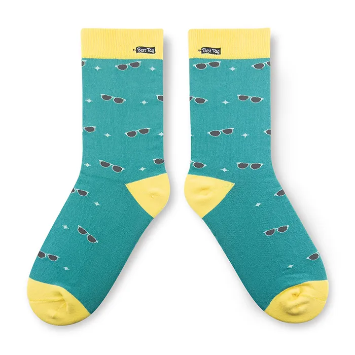 眼鏡圖案鐵皮眼鏡盒便攜可愛高級感抗壓防摔近視眼睛盒子墨鏡收納-Misaki精品 歷史價格詳細信息