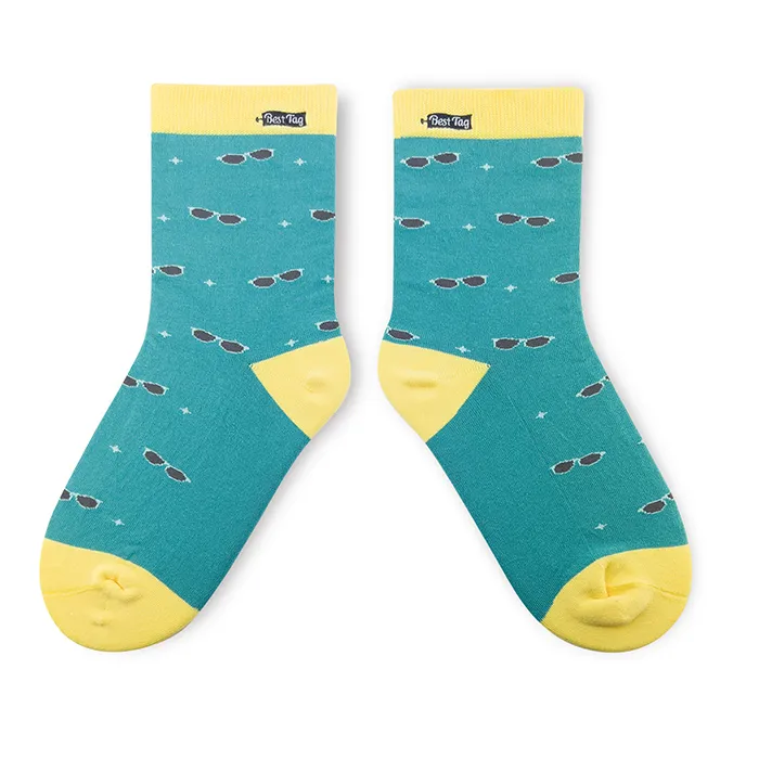 眼鏡圖案鐵皮眼鏡盒便攜可愛高級感抗壓防摔近視眼睛盒子墨鏡收納-Misaki精品 歷史價格詳細信息