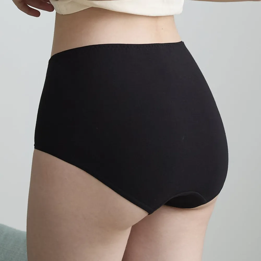 華歌爾-健康內褲-高保濕潤澤美肌纖維 M-LL中低腰三角褲(基礎黑)-NSC061BL 歷史價格詳細信息