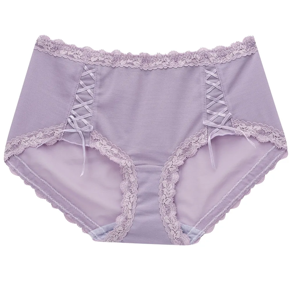 內褲歌瑞爾4條裝柔軟舒適少女學生中腰平角褲棉質內褲BWM21020-雙喜生活館 歷史價格詳細信息