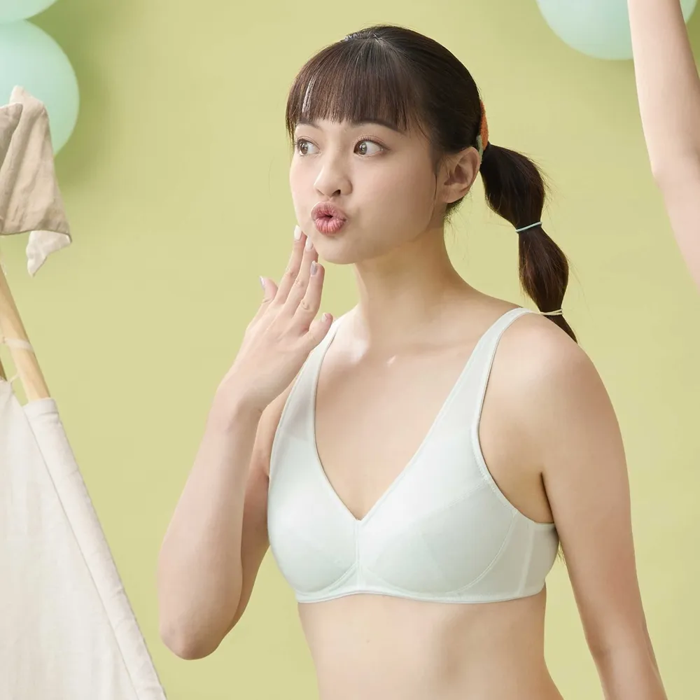 嬪婷-Q萌牛奶 A-C罩杯學生三階內衣(粉膚) 無鋼圈適體胸罩-BB1657SB 歷史價格詳細信息