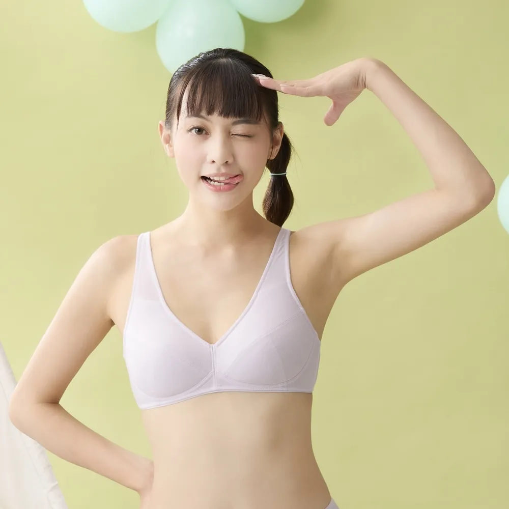 嬪婷-Q萌牛奶 A-C罩杯學生三階內衣(粉膚) 無鋼圈適體胸罩-BB1657SB 歷史價格詳細信息