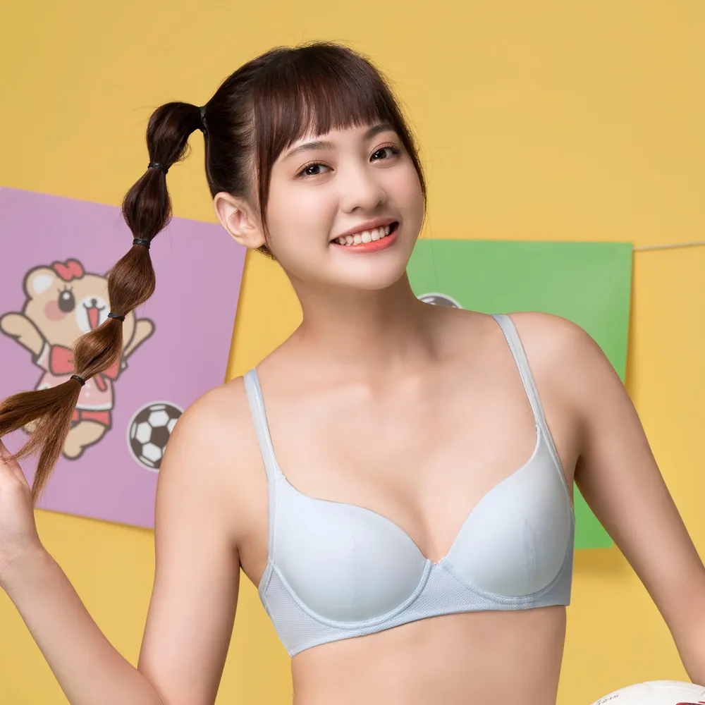 嬪婷-校園運動-挺好動 B-C罩杯內衣(酷藍) 輕涼感洞-BB2326CC 歷史價格詳細信息