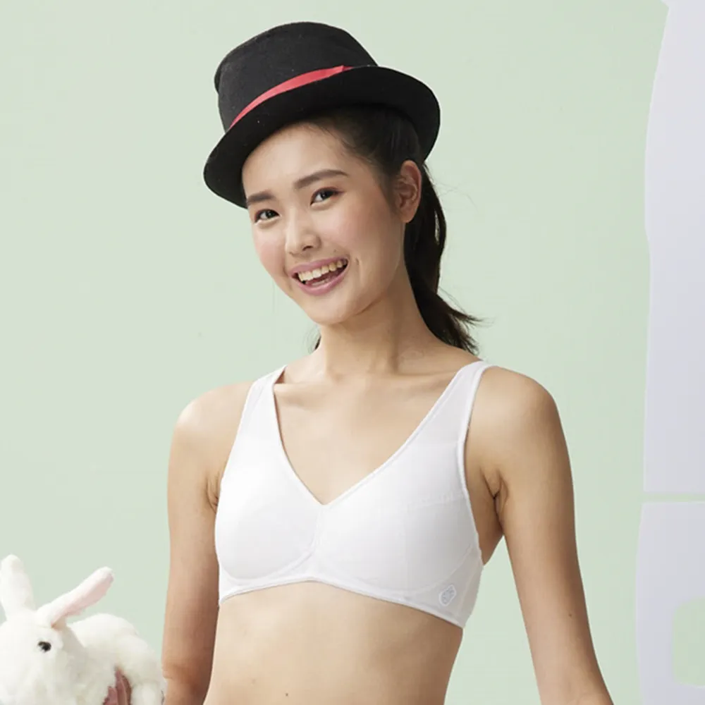 嬪婷-學生系列-甲殼素 AA70-85罩杯第二階段內衣(兔兔粉) BB1605P8 歷史價格詳細信息