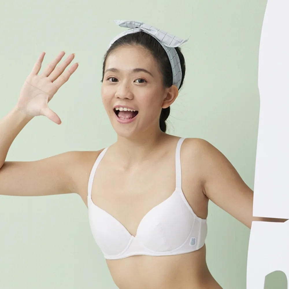 嬪婷-學生系列-甲殼素 AA70-85罩杯第二階段內衣(兔兔粉) BB1605P8 歷史價格詳細信息