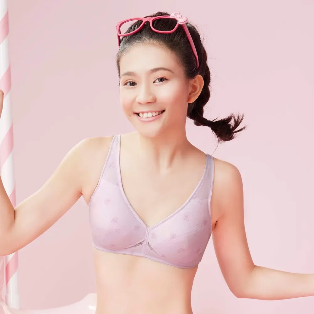 嬪婷-學生系列-有氧牛奶纖維 A-C罩杯少女無鋼圈內衣(跳躍灰) 學生三階段-保濕抑菌親膚-BB1673FX 歷史價格詳細信息