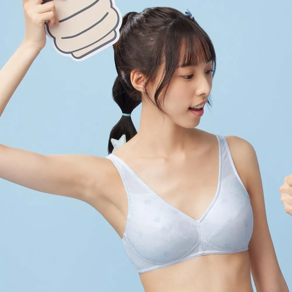 嬪婷-Q萌牛奶 A-C罩杯學生三階內衣(粉膚) 無鋼圈適體胸罩-BB1657SB 歷史價格詳細信息