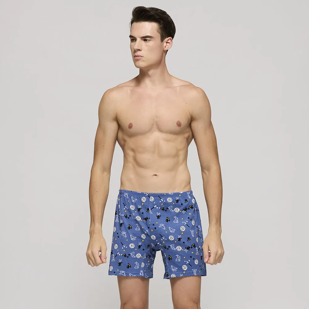 男士內褲 M-3L 冰絲寬鬆版阿羅褲 男生內褲男 夏季薄款透氣大尺碼平口褲 青年四角短褲 無痕內褲 網格透氣運動內天天精选 歷史價格詳細信息