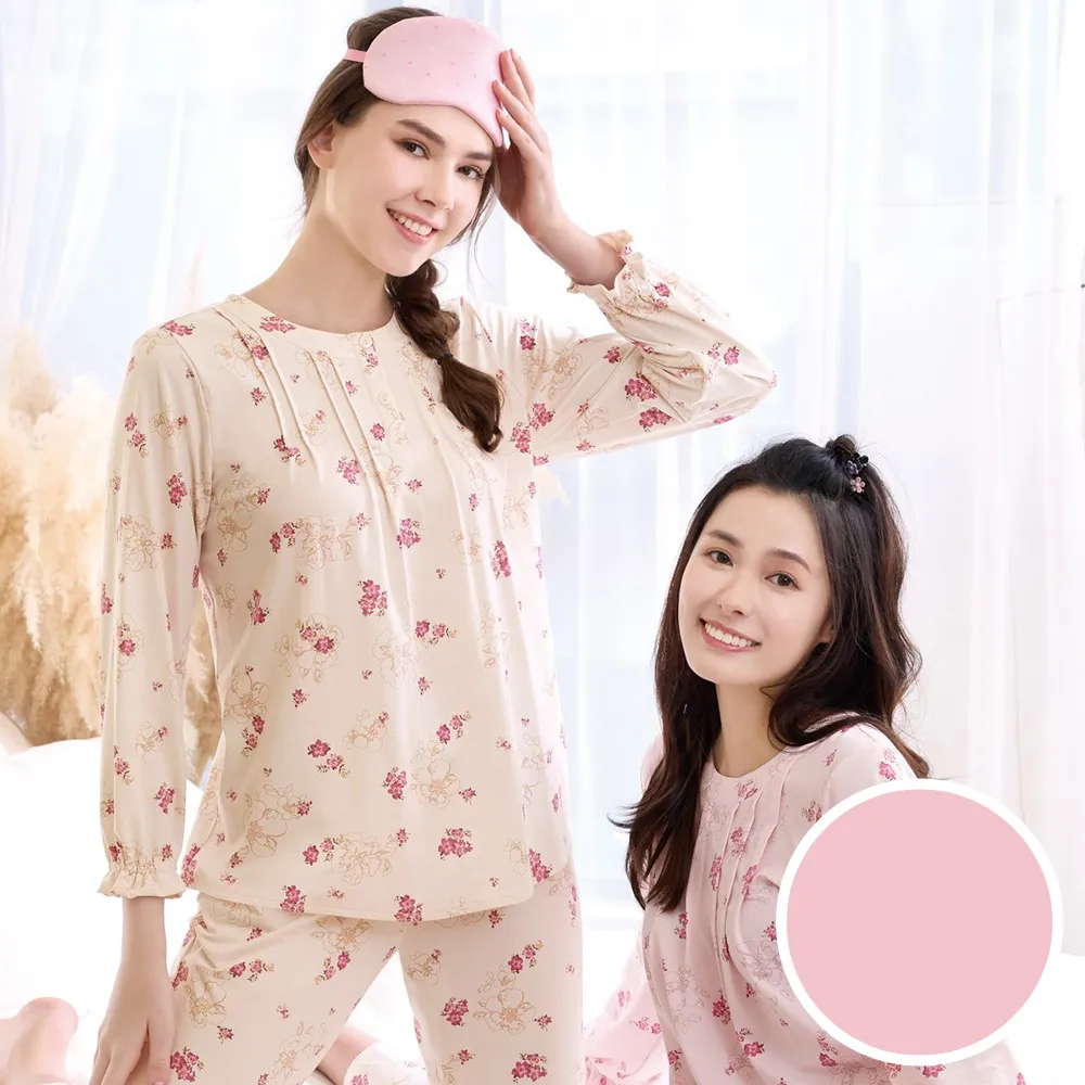 華歌爾睡衣-睡眠研究系列 M-LL快熱紗印花半開襟褲裝(奶油米)-LWB58633FJ 歷史價格詳細信息