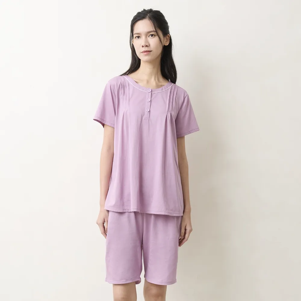 華歌爾睡衣-睡眠研究系列 M-L短袖七分褲裝(香檳黃) 親膚柔順-LWB57321YD 歷史價格詳細信息