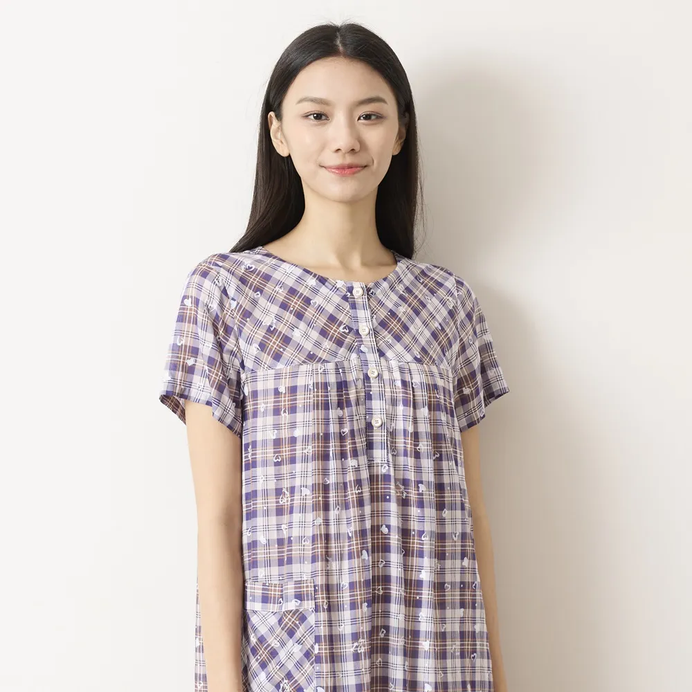 華歌爾睡衣-Pretty Amy系列 M-L花紗印花小鯨魚褲裝(灰岩藍)-LWY97041FQ 歷史價格詳細信息