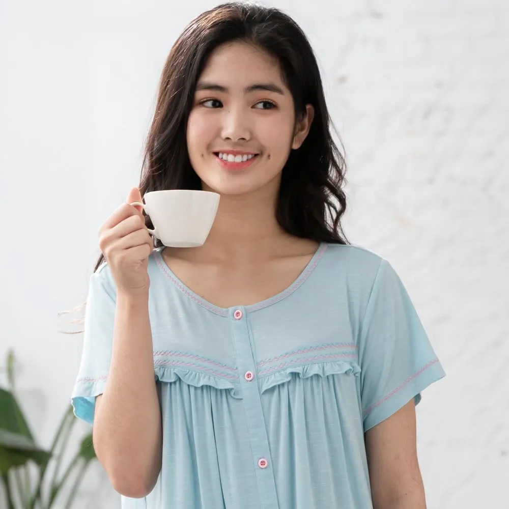 【華歌爾睡衣】環保海藻纖維 M-L短袖睡衣褲(粉) 居家休閒-LWB55001PI 歷史價格詳細信息