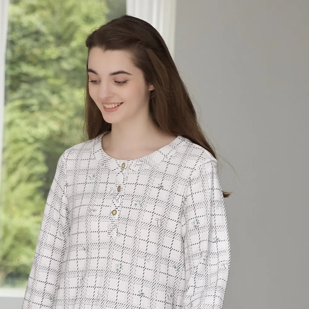 華歌爾睡衣-仕女系列 M-L繽紛萬花筒純棉針織印花洋裝(薄荷綠)-LWZ36423GR 歷史價格詳細信息