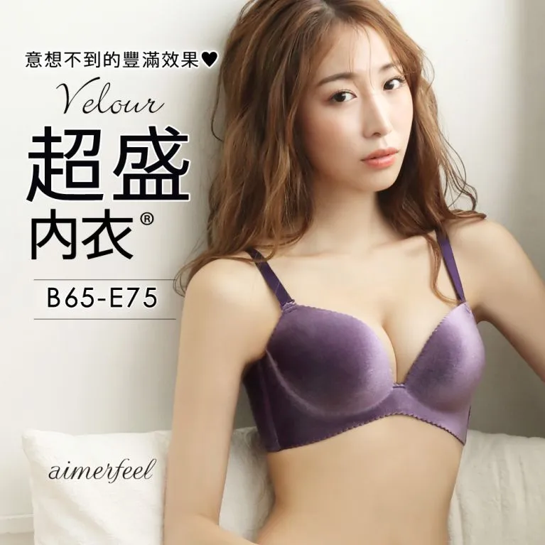 內衣單品絲絨超盛內衣 單品內衣-紫色-175713-PU 歷史價格詳細信息