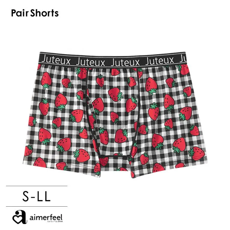 格紋水果男士平口褲-黑色-1900128-BL 歷史價格詳細信息