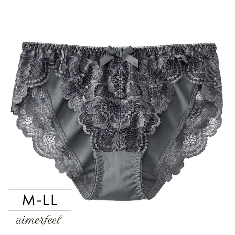 aimerfeel-交叉蕾絲全蕾絲半包臀內褲-黑色-603724-BL 歷史價格詳細信息