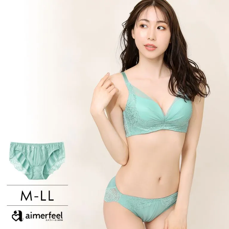 aimerfeel-蕾絲拉提三角內褲-黑色-671321-BL 歷史價格詳細信息
