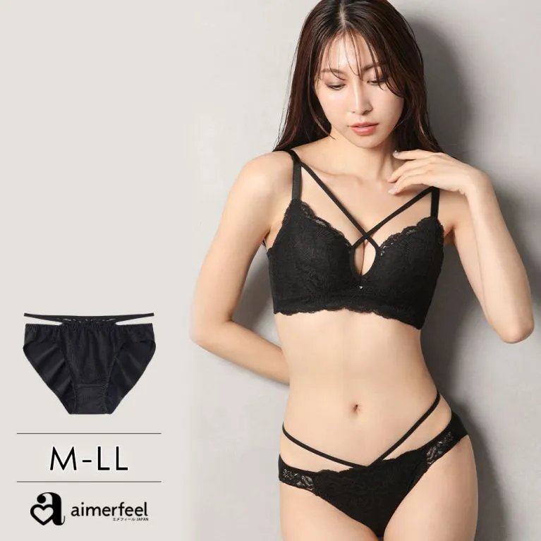 aimerfeel-全蕾絲三角內褲-黑色-1101321-BL 歷史價格詳細信息