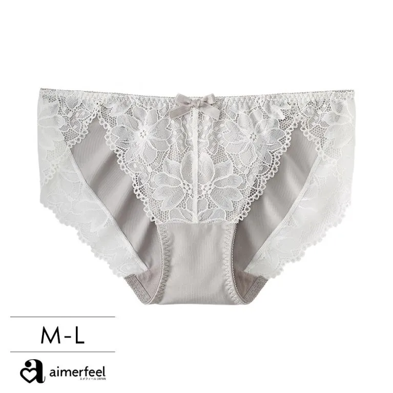 aimerfeel-淑女Mix&Match 三角內褲-銀灰色-959021p-SG 歷史價格詳細信息