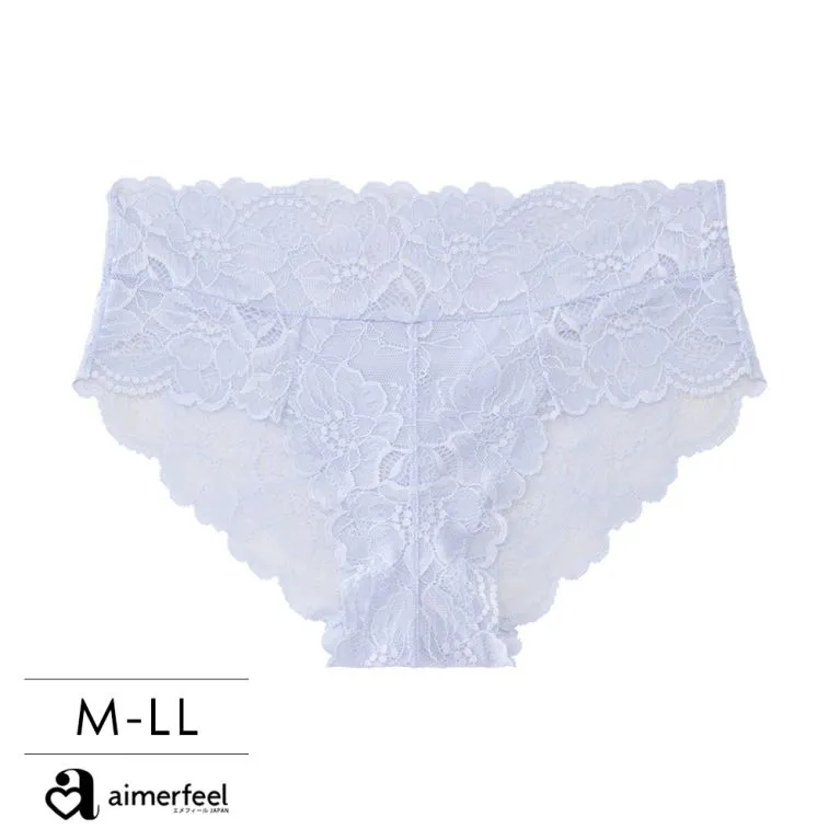 aimerfeel-蕾絲包覆全蕾絲三角內褲-黑色-603720-BL 歷史價格詳細信息