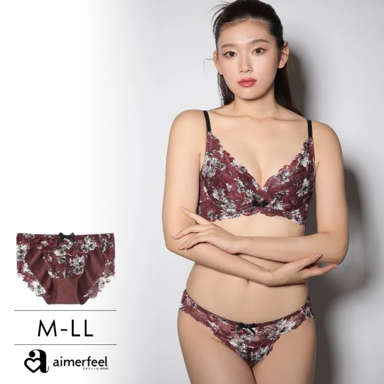 aimerfeel-全蕾絲三角內褲-酒紅色-1101321-BO 歷史價格詳細信息