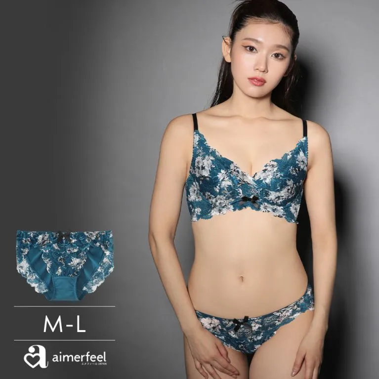 aimerfeel-全蕾絲三角內褲-藍色-1101321-BU 歷史價格詳細信息