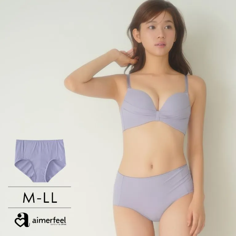 aimerfeel-柔軟羅紋三角內褲-紫色-194520p-PU 歷史價格詳細信息