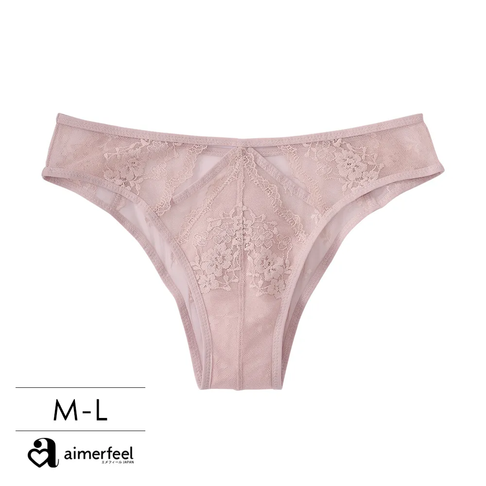 aimerfeel-拉提交叉蕾絲三角內褲-黑色-1650421-BL 歷史價格詳細信息