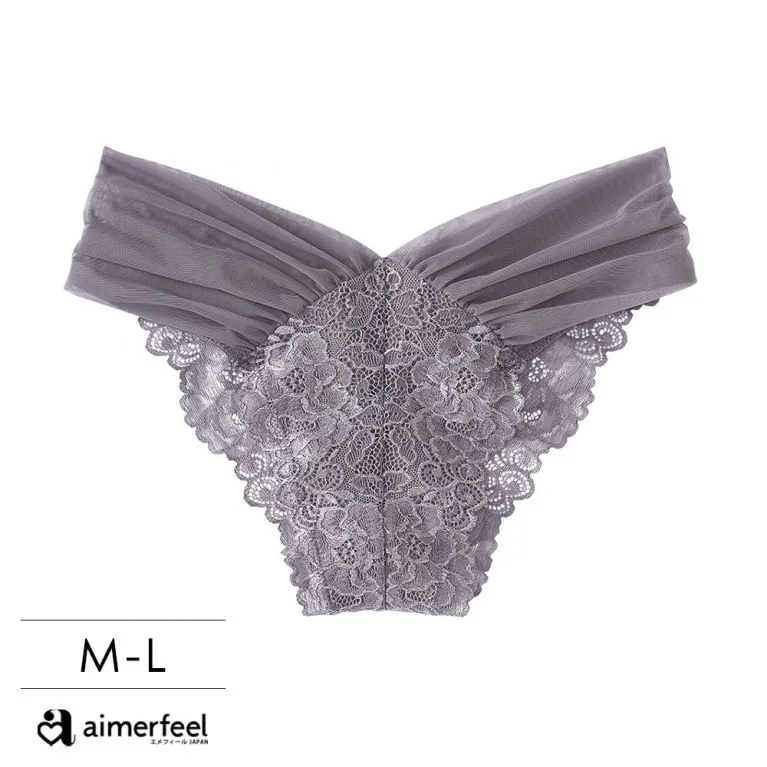 aimerfeel-蕾絲拉提丁字褲-銀灰色-671323-SG 歷史價格詳細信息
