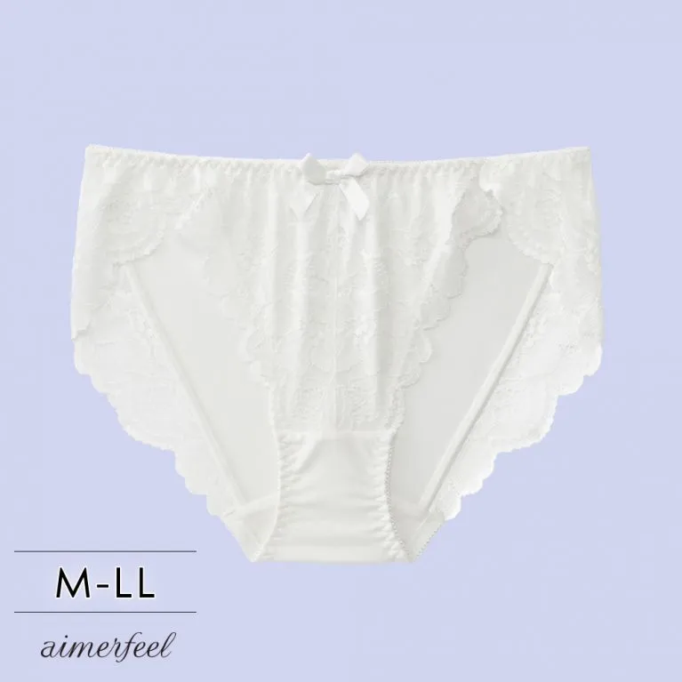 aimerfeel-交叉蕾絲全蕾絲半包臀內褲-黑色-603724-BL 歷史價格詳細信息