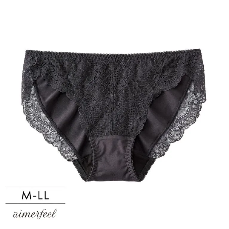 aimerfeel-全蕾絲三角內褲-黑色-1101321-BL 歷史價格詳細信息