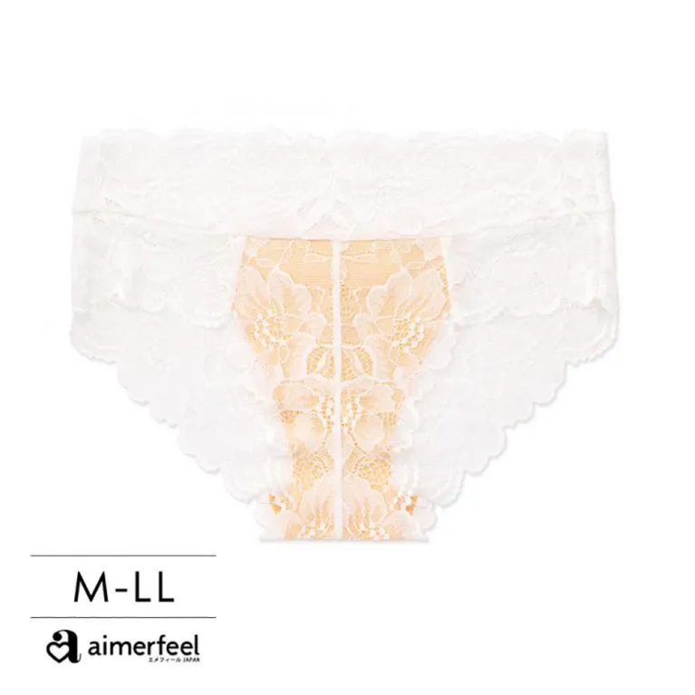 aimerfeel-蕾絲包覆全蕾絲三角內褲-黑色-603720-BL 歷史價格詳細信息