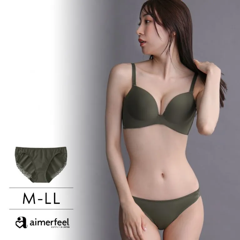 aimerfeel-超盛無痕三角內褲-米黃色x褐色-152421-VE2 歷史價格詳細信息