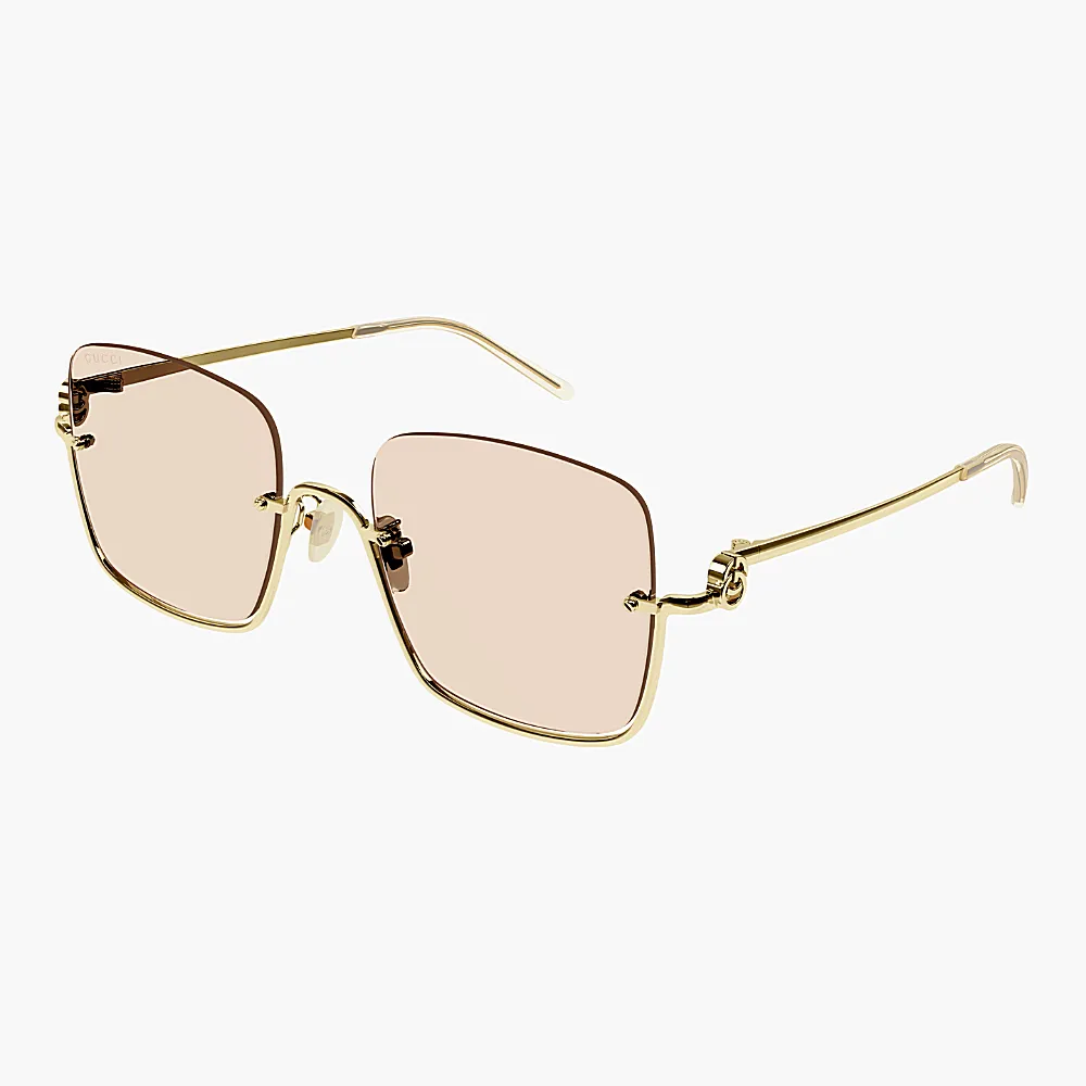 【GUCCI 古馳】方形金屬太陽眼鏡(GG1282SA-004) 歷史價格詳細信息