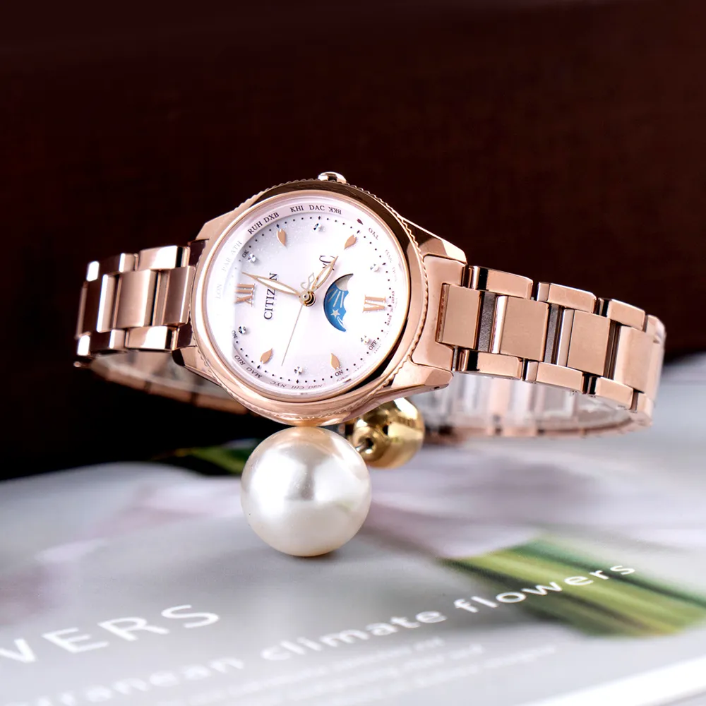 CITIZEN 星辰 璀璨星形鏤空機械錶/銀/34mm/PC1009-78B 歷史價格詳細信息