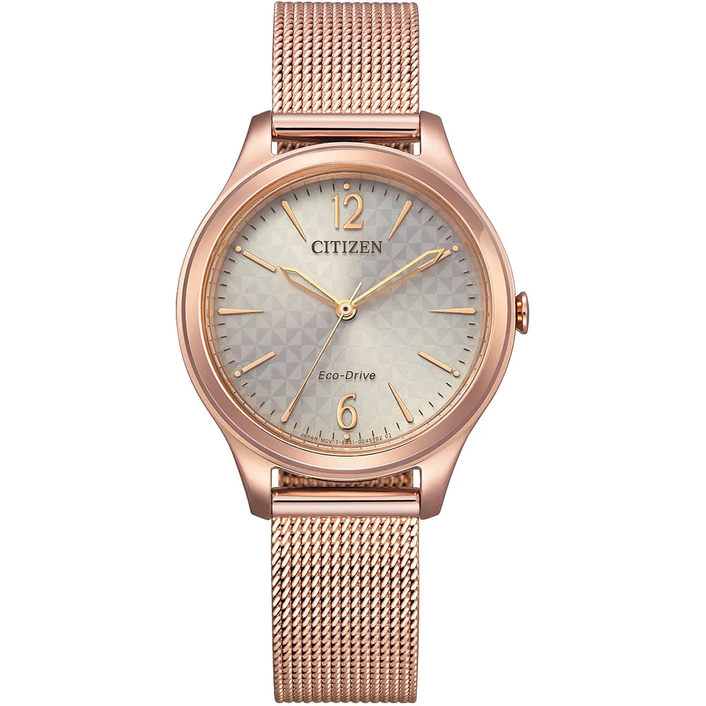 CITIZEN 星辰 米蘭風采時尚光動能女錶/藍X黑/32mm/EM0505-88L 歷史價格詳細信息