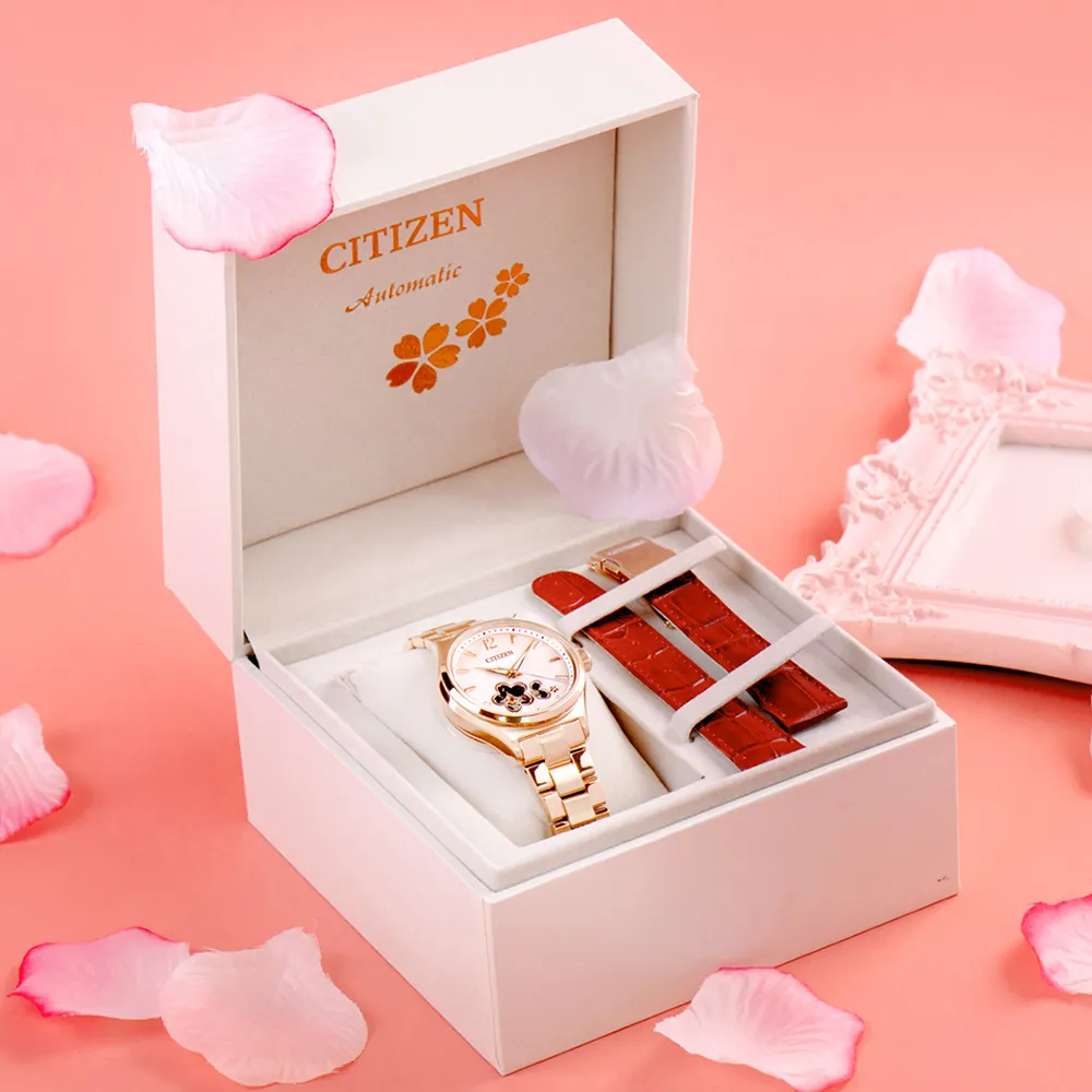 【CITIZEN 星辰】田馥甄Hebe廣告款 韶光．光動能全球電波腕錶/玫瑰金36mm(CB1132-51W) 歷史價格詳細信息