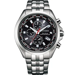 CITIZEN 星辰 GENTS 萬年曆 Eco-Drive光動能電波腕錶-43mm CB0270-87A 歷史價格詳細信息