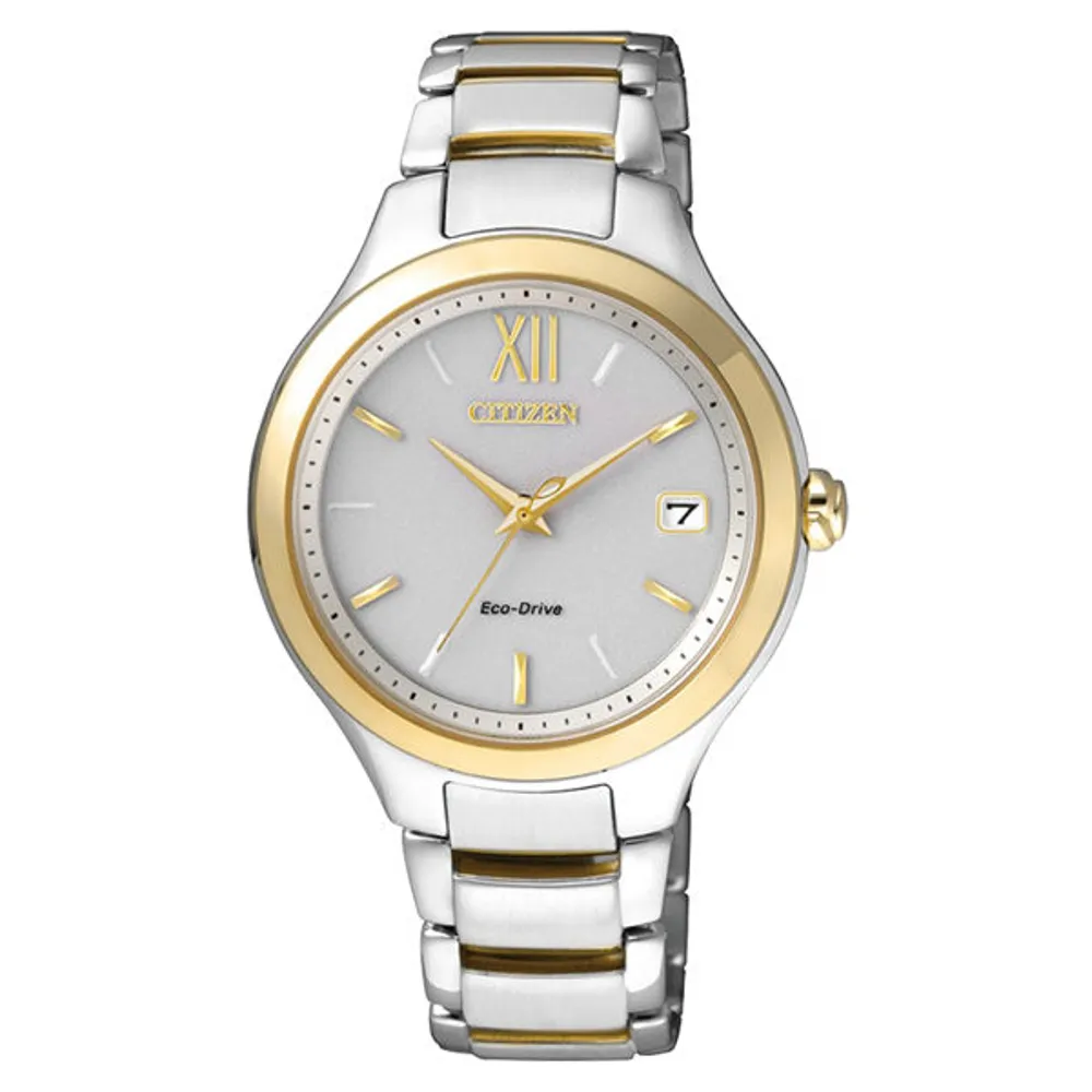 CITIZEN 光動能系列 光燦完美線條時尚腕錶(半金-小) 歷史價格詳細信息