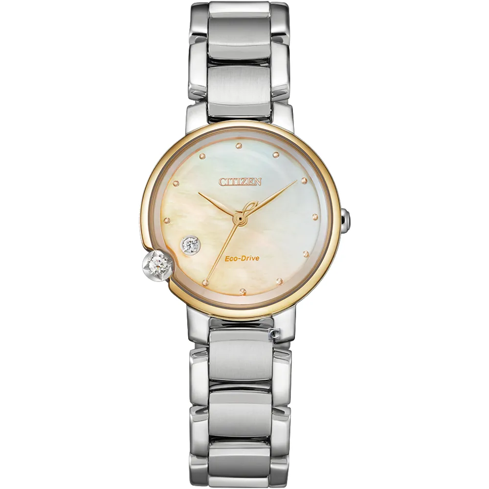 CITIZEN 星辰 晶鑽時尚雙鏤空機械錶/玫瑰金/34mm/PC1003-58X 歷史價格詳細信息