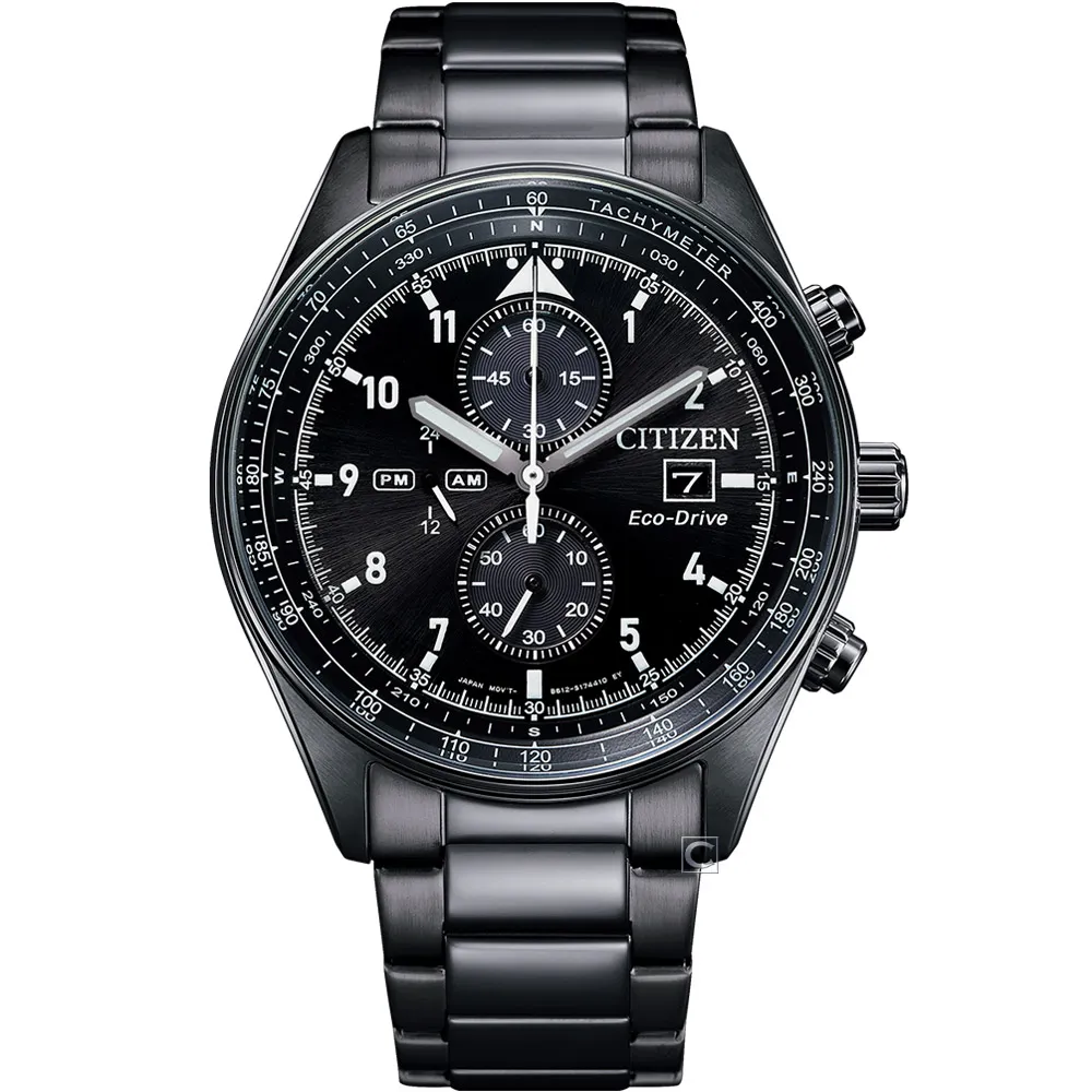 【CITIZEN 星辰】星際闇影計時腕錶 CA0775-87E / CA0775-87X  現代鐘錶 歷史價格詳細信息