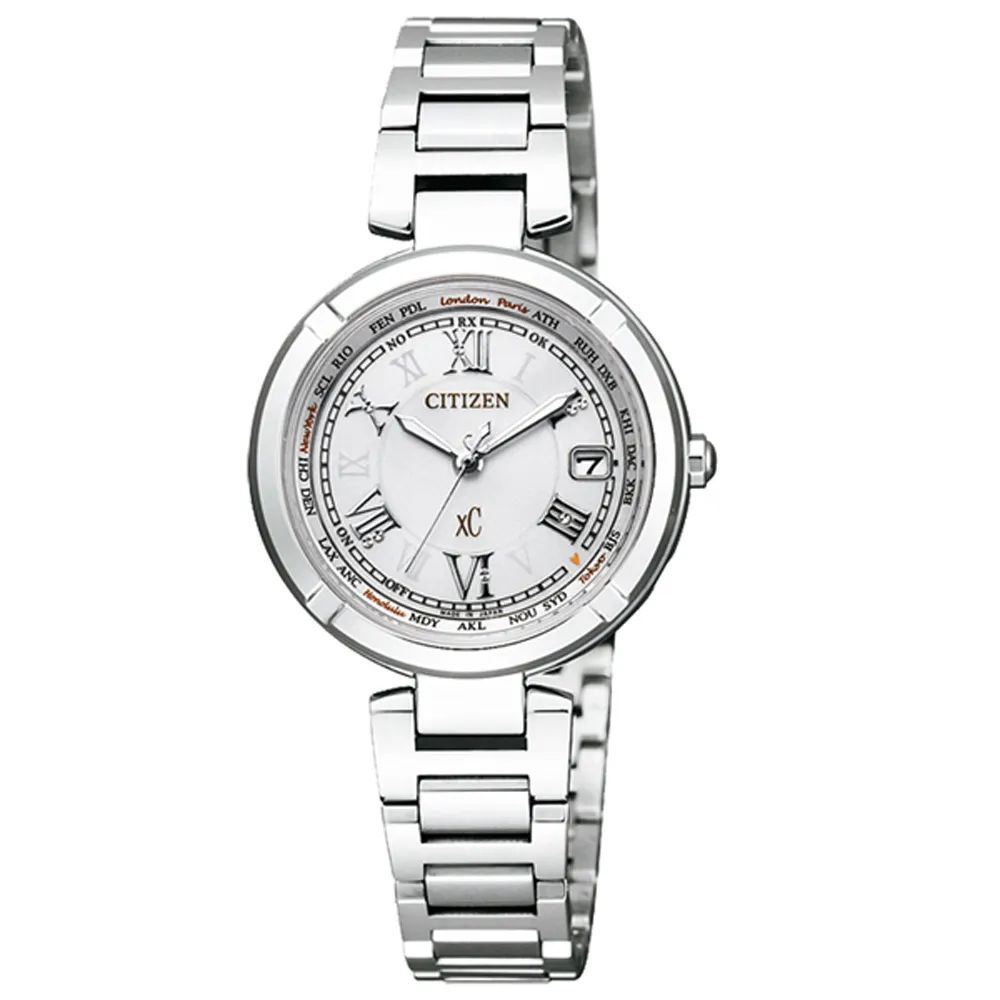 CITIZEN xC 窈窕佳人電波女腕錶-銀 價格比較,價格查詢,歷史價格詳細信息