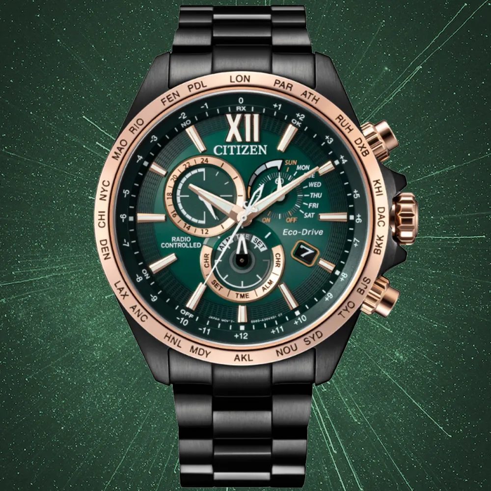 CITIZEN 星辰 GENTS 亞洲限定款 光動能 萬年曆 電波對時腕錶-湖水藍 CB0270-87L 歷史價格詳細信息