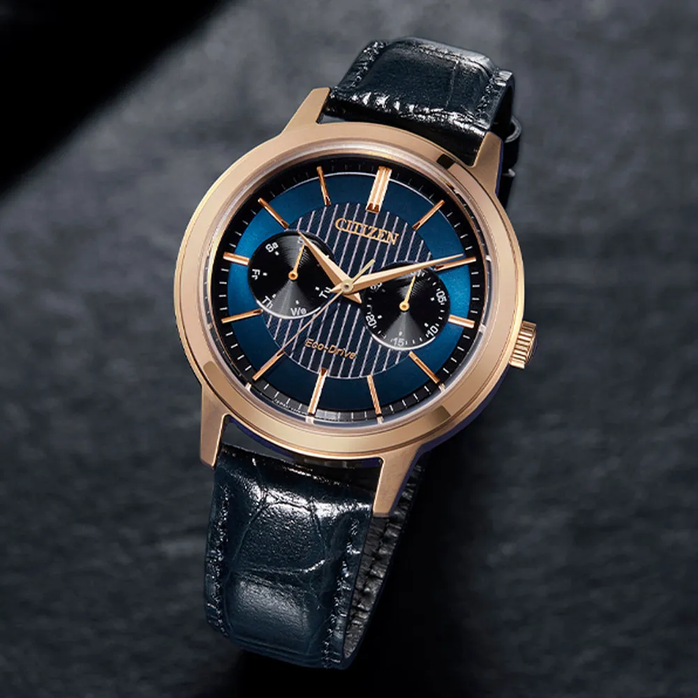 CITIZEN星辰 GENTS系列 光動能 雙眼月相腕錶 42mm / BU0065-64E 歷史價格詳細信息