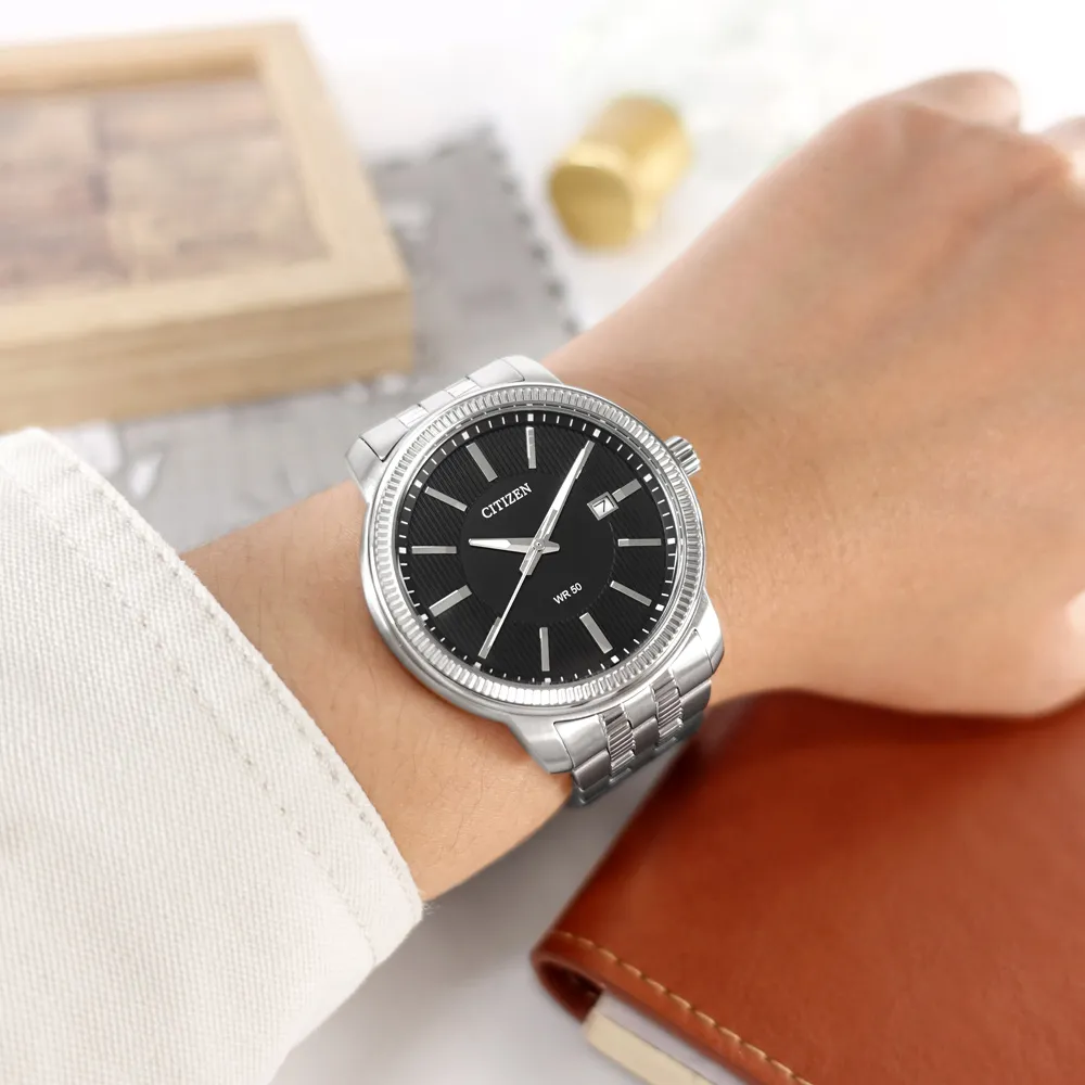 CITIZEN 星辰表 / BE9183-03L / 簡約時尚 礦石強化玻璃 日本機芯 壓紋真皮手錶 藍x香檳金框x藍 42mm 歷史價格詳細信息