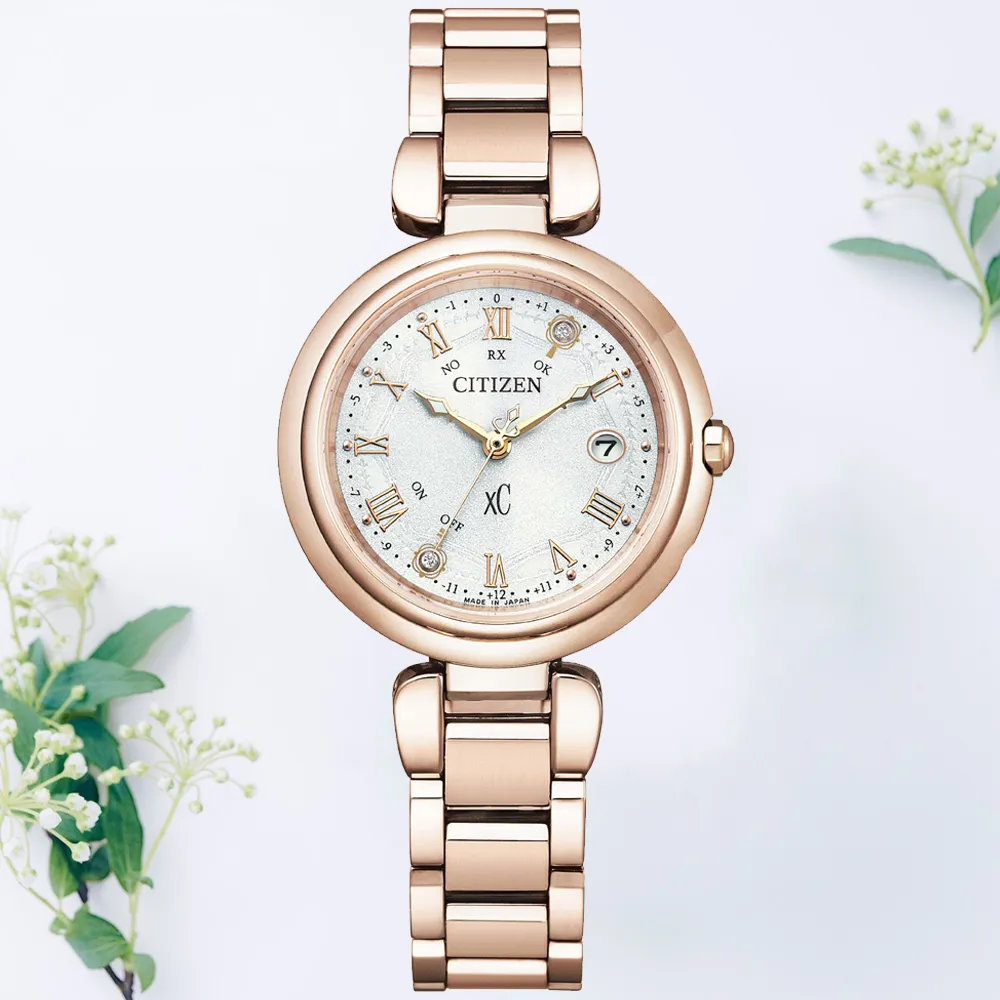 CITIZEN 星辰 XC 希望之鑰 限量鈦 光動能電波女錶 ES9464-52B 歷史價格詳細信息