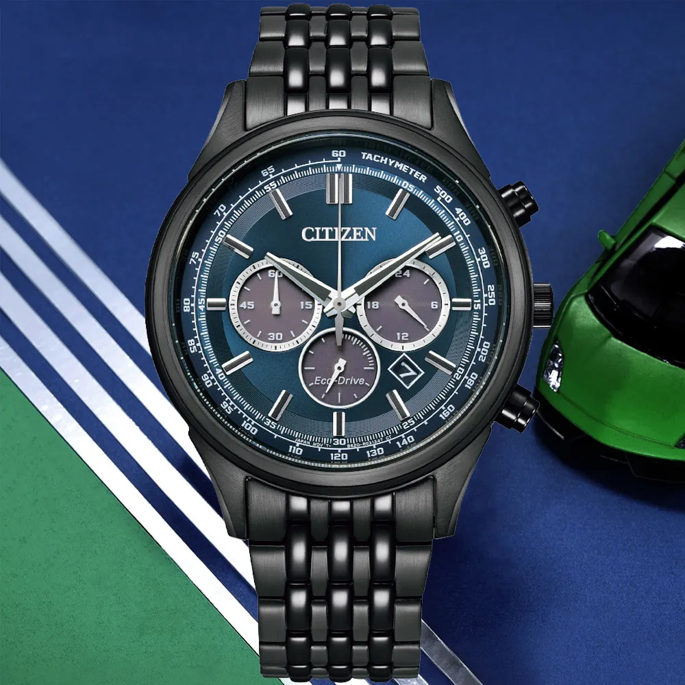 CITIZEN星辰 Chronograph系列 光動能計時腕錶 41mm/CA7040-85L 歷史價格詳細信息