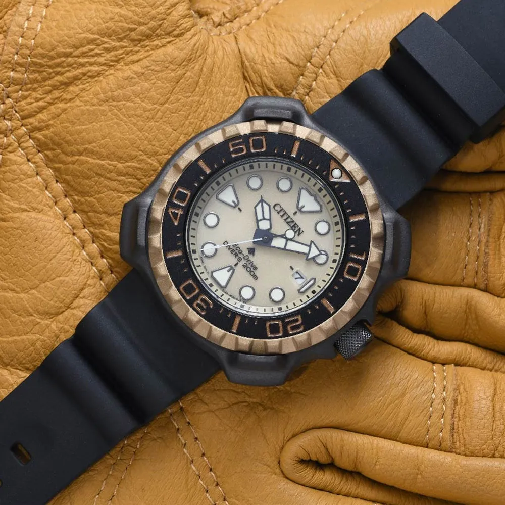 CITIZEN星辰 PROMASTER系列 復刻1982光動能鈦金屬潛水腕錶 45.8mm/BN0220-16E 歷史價格詳細信息